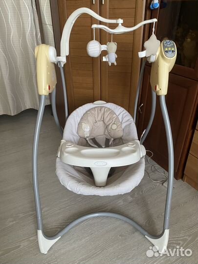 Детская электро качель