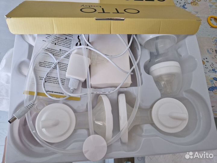 Молокоотсос электрический двойной otto Baby