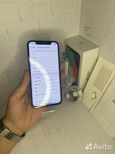 iPhone x 256gb новый