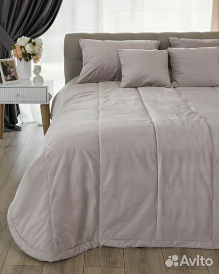 Покрывало бархат Беллиссимо лотос