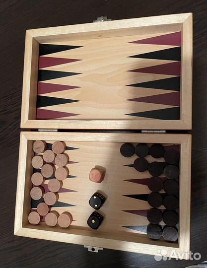 Нарды маленькие подарочные
