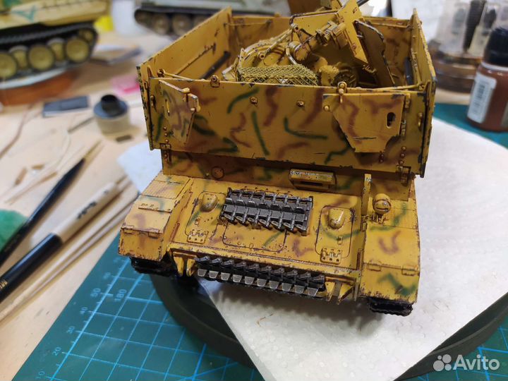 Модель 1/35 зсу Moebelwagen 3,7 см