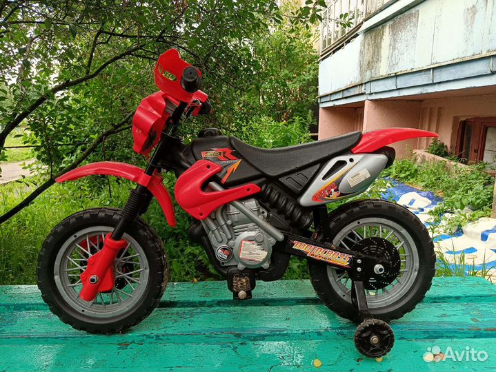 Детский мотоцикл на аккумуляторе бу