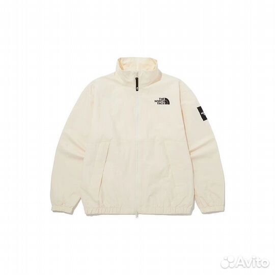 THE north face Jacket Unisex Off-white + Gift Bag (L)(58)