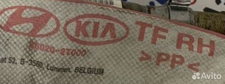 Шторка безопасности Kia Optima 3 TF