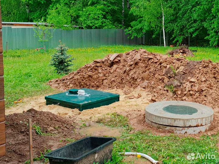Септик для дома и дачного участка под ключ