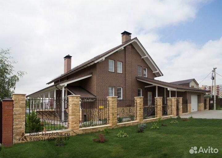 Кирпич облицовочный лср