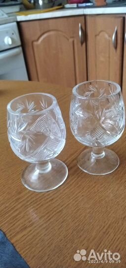 Хрустальные рюмки СССР