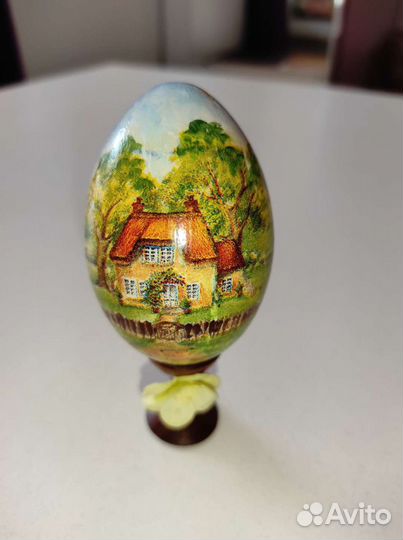 Яйцо деревянное сувенирное