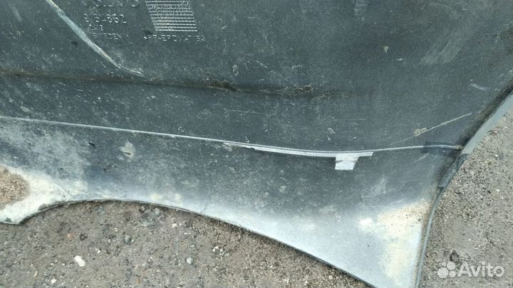 Бампер задний Вольво S80 I