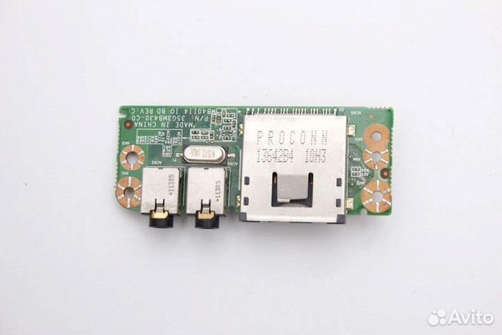 Аудио плата (2 Audio Jack + Card Reader + esata US