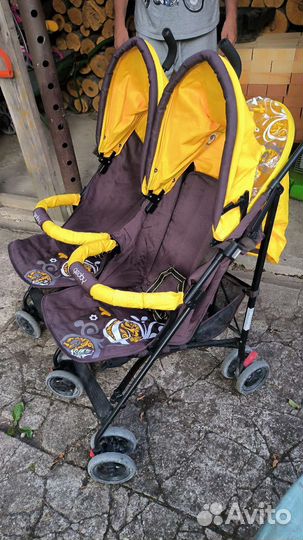 Коляска для двойни