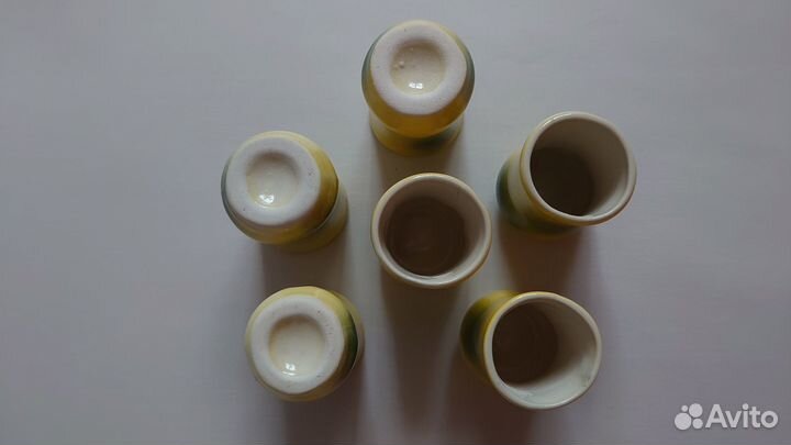 Новая фляжка канистра и стопки керамика комплект