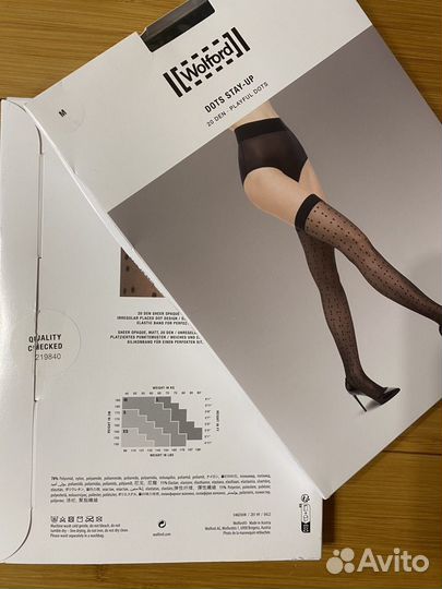 Wolford чулки новые оригинал