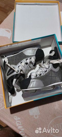 Коньки двухполозные детские