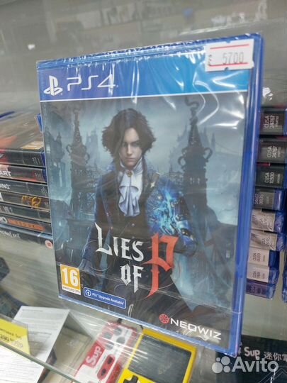 Игра Lies of P Русские субтитры PS4. Игры диски на