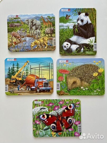 Пазлы larsen для малышей
