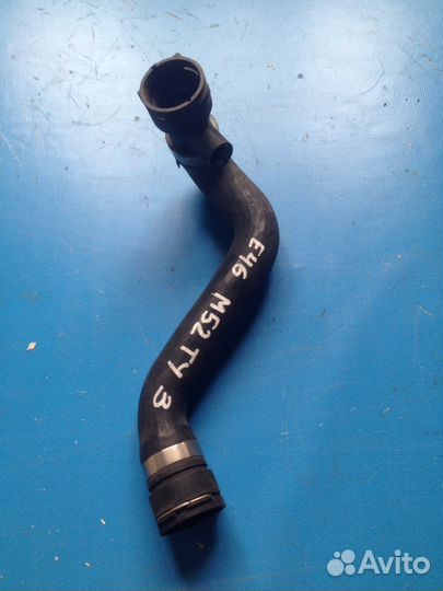 Патрубок радиатора нижний на BMW E46 M52TY/54