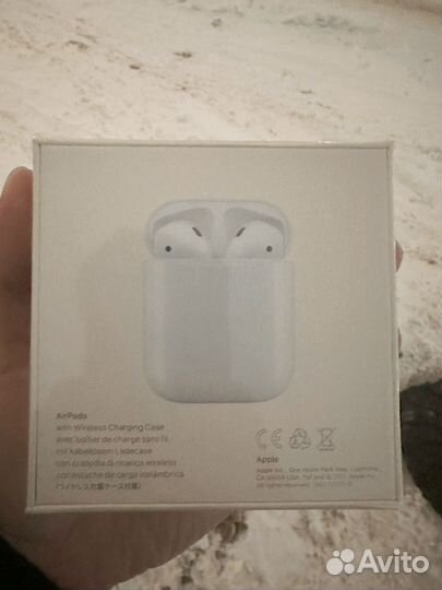 Наушники apple airpods 2