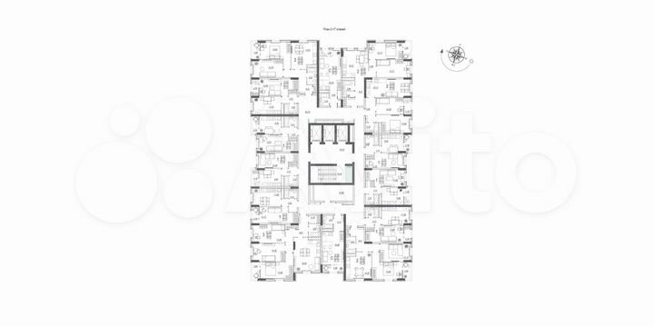 Квартира-студия, 26,2 м², 17/17 эт.