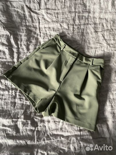 Шорты зеленые женские BeFree