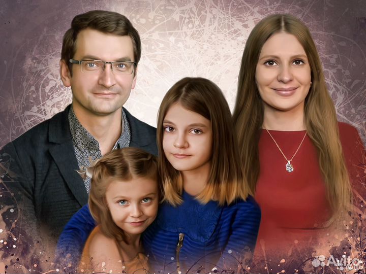 Портрет на заказ по фото