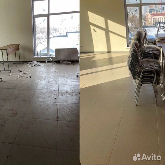 Клининг уборка квартир до 50м кв