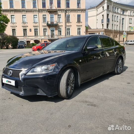 Lexus GS 2.5 AT, 2012, 177 000 км