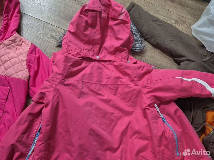 Куртки пакетом 92 на девочку
