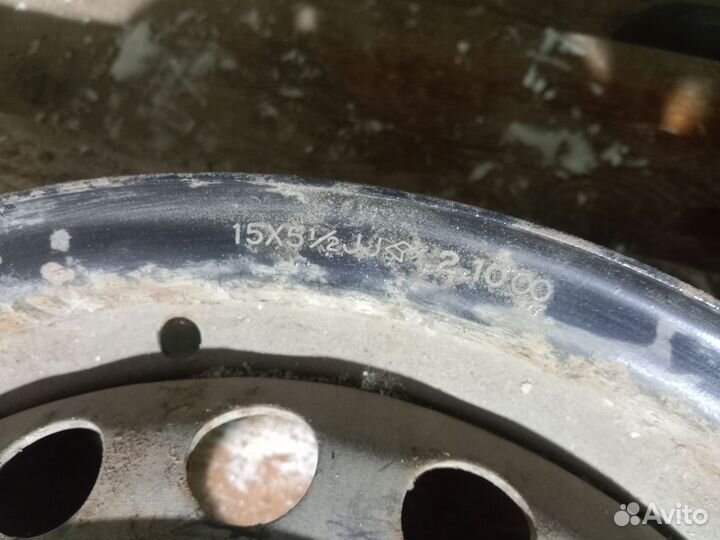 Диски штамповка р 15-5 1/2