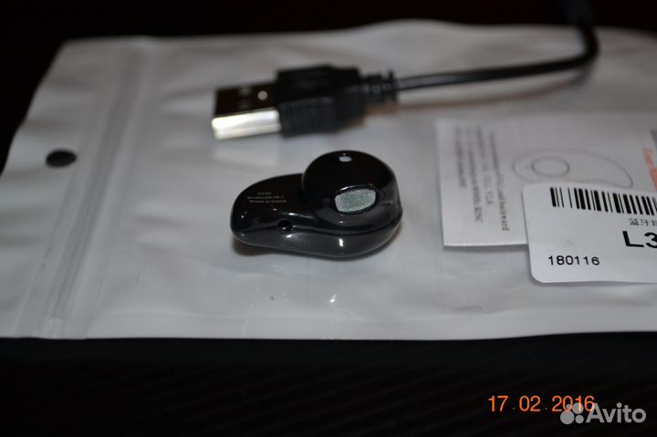 Мини Bluetooth гарнитура, мининаушник