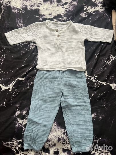 Детский муслиновый костюм