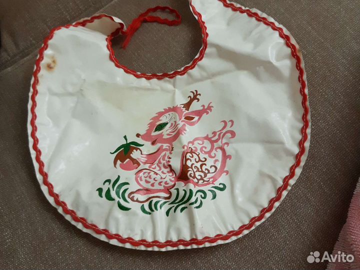 Нагрудник детский слюнявчик СССР