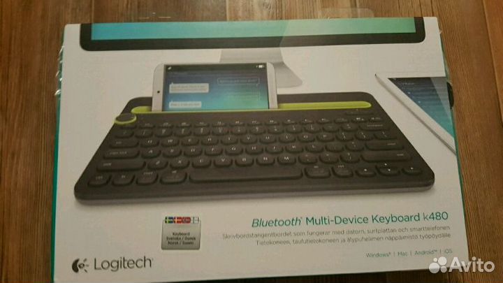Bluetooth Multi-Device Keyboard k480