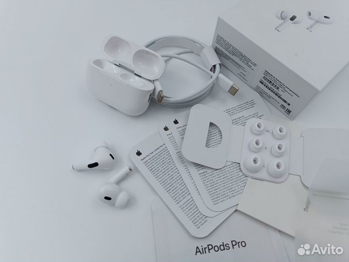 Наушники apple AirPods Pro 2 type-c (2024) с шум