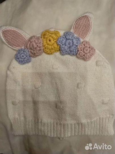 Шапка для девочки Motherbear 1-2 года