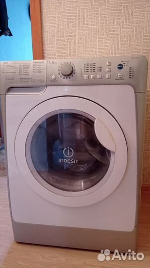 Стиральная машина бу indesit 7 кг