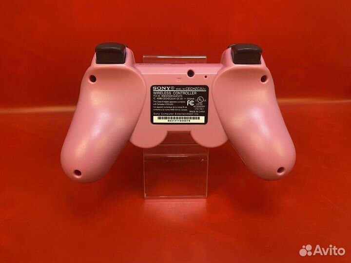 Геймпад для Sony Playstation 3 / Розовый