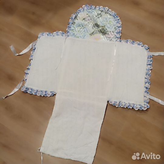 Конверт на выписку +одеяло (весна -лето)