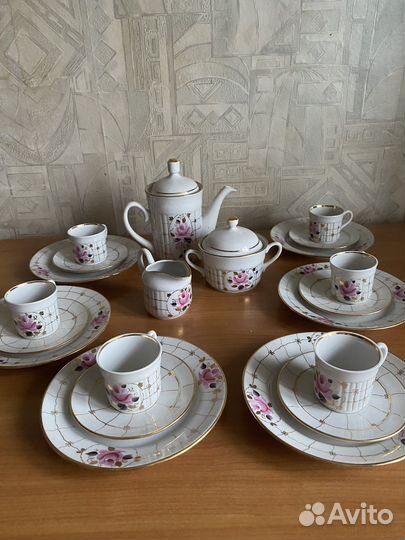 Кофейный сервиз СССР новый