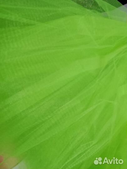 Юбка салатовая фатиновая