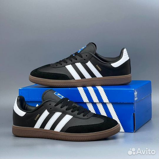 Черные Adidas Samba