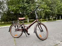 Складной велосипед shulz krabi Coaster(3 ск�орости)