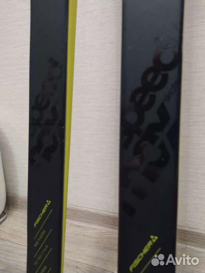 Беговые лыжи Fischer 3d с креплением