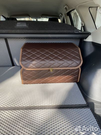 Саквояж коричневый 50см