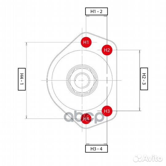 Опора шаровая / toyota Hiace 1989-2000 / Dyna 1