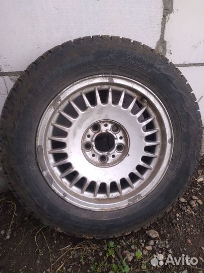 Литые диски r16 с зимней резиной