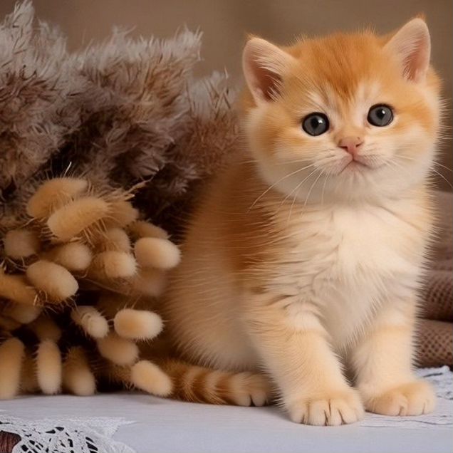 Британский короткошёрстный котёнок