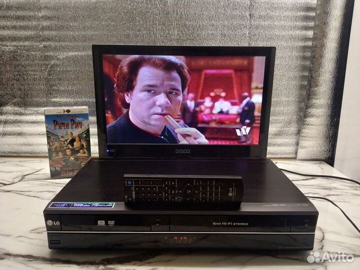 DVD/VCR Recorder LG dvrk898 HDMi 6Head HiFi Stereo