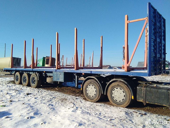 Полуприцеп бортовой МАЗ 9758-043, 2006